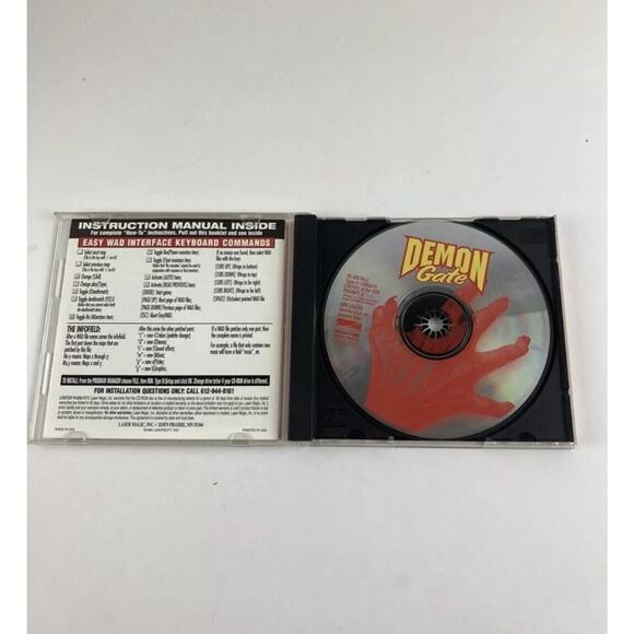 Vintage PC Game Expansion - Demon Gate (PC, 1995) for Doom and Doom 2 New Levels - Picture 2 of 4